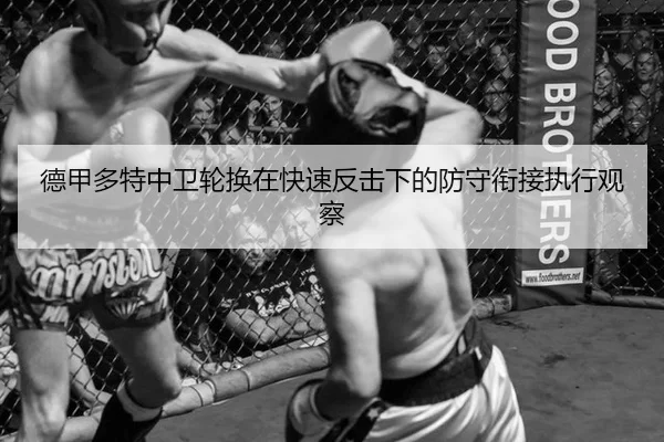 德甲多特中卫轮换在快速反击下的防守衔接执行观察